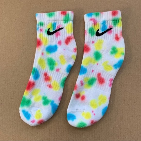 Nike Accessories - Nike Tie Dye Ankle Socks - M/L